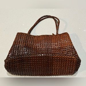 Purse woven from Japanese designer
